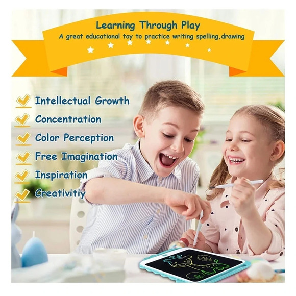 NIB! Kid’s LCD writing tablet doodle board - Picture 3 of 6